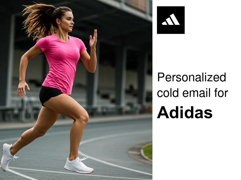 SDR cold outreach to Adidas