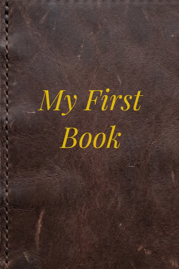 Cover of My First Book